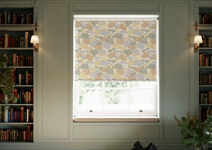Yarrow, Chartreuse - Roller Blind - Image 3